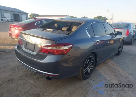 2017 Honda Accord Sport из США, поврежденный, VIN 1HGCR2F56HA133824